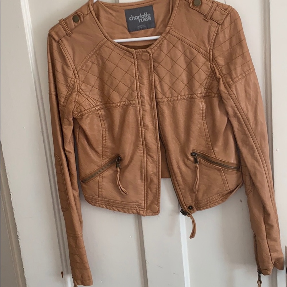 Leather jacket